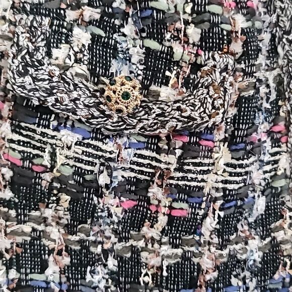 Edward Achour Paris Cropped Tweed Jacket - Picture 5 of 16